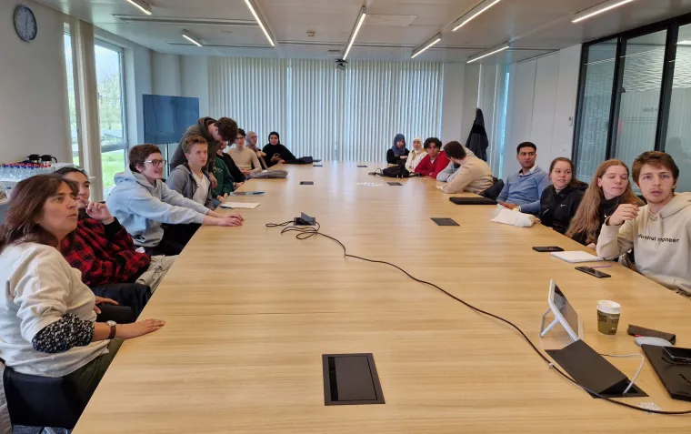 visite entreprise takeda - ingenieur institut meurice - heldb